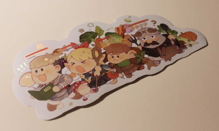 Foiled Stickers
