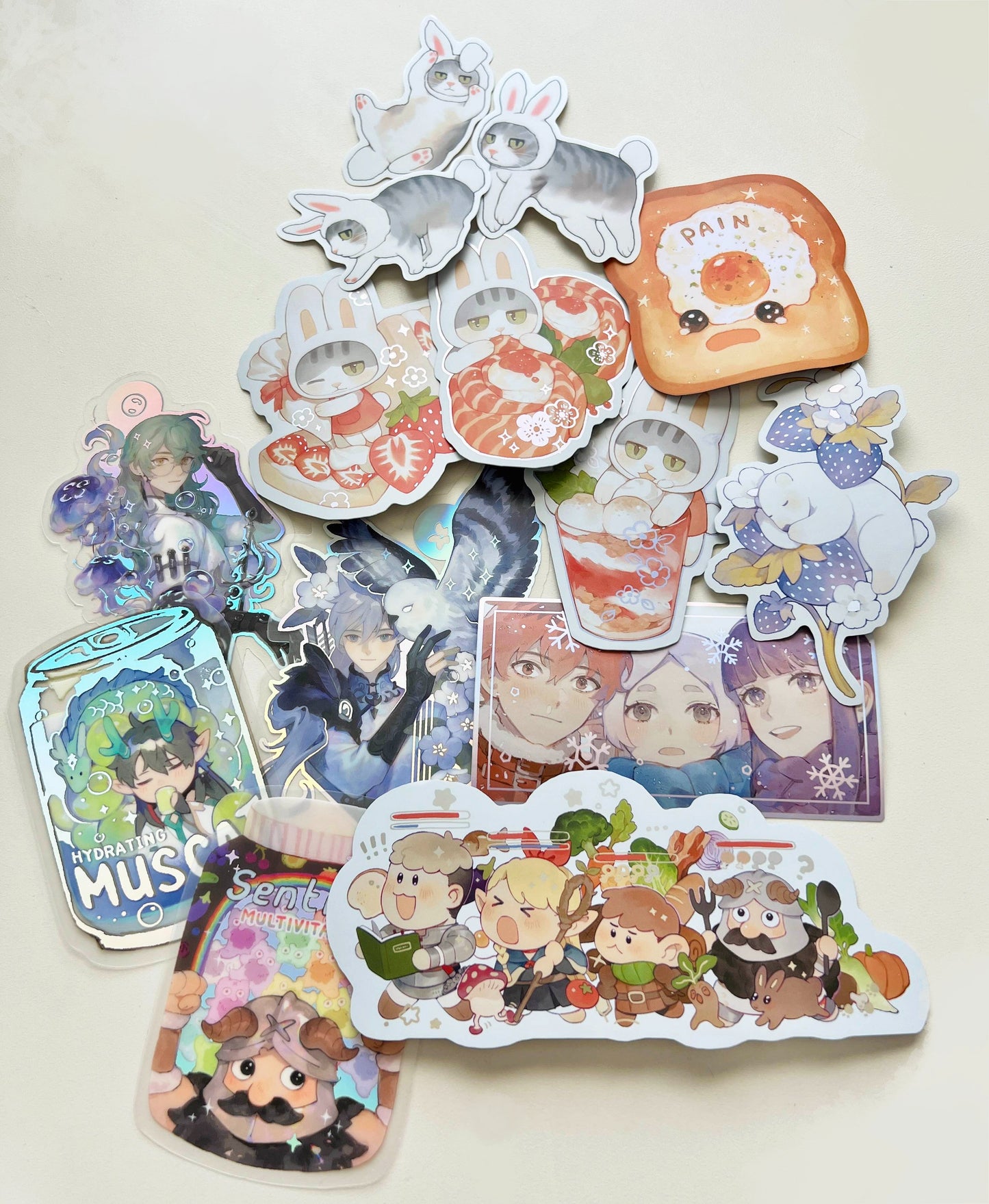 Foiled Stickers