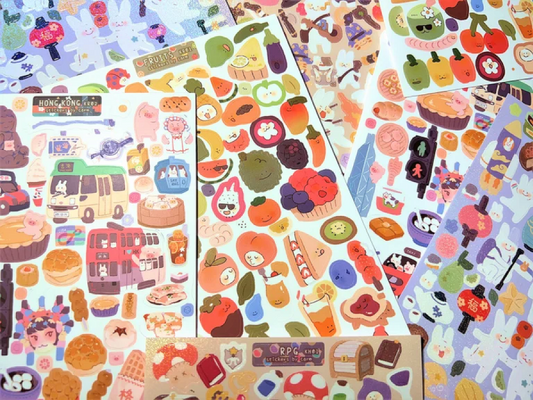 Regular Sticker sheets