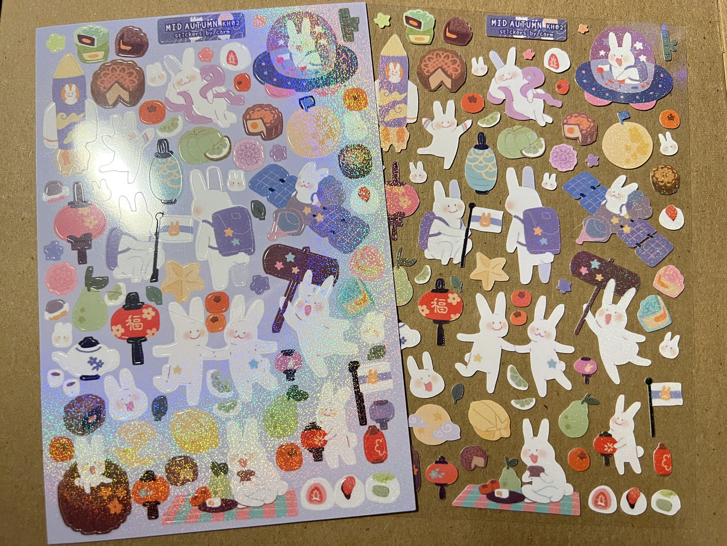 Regular Sticker sheets