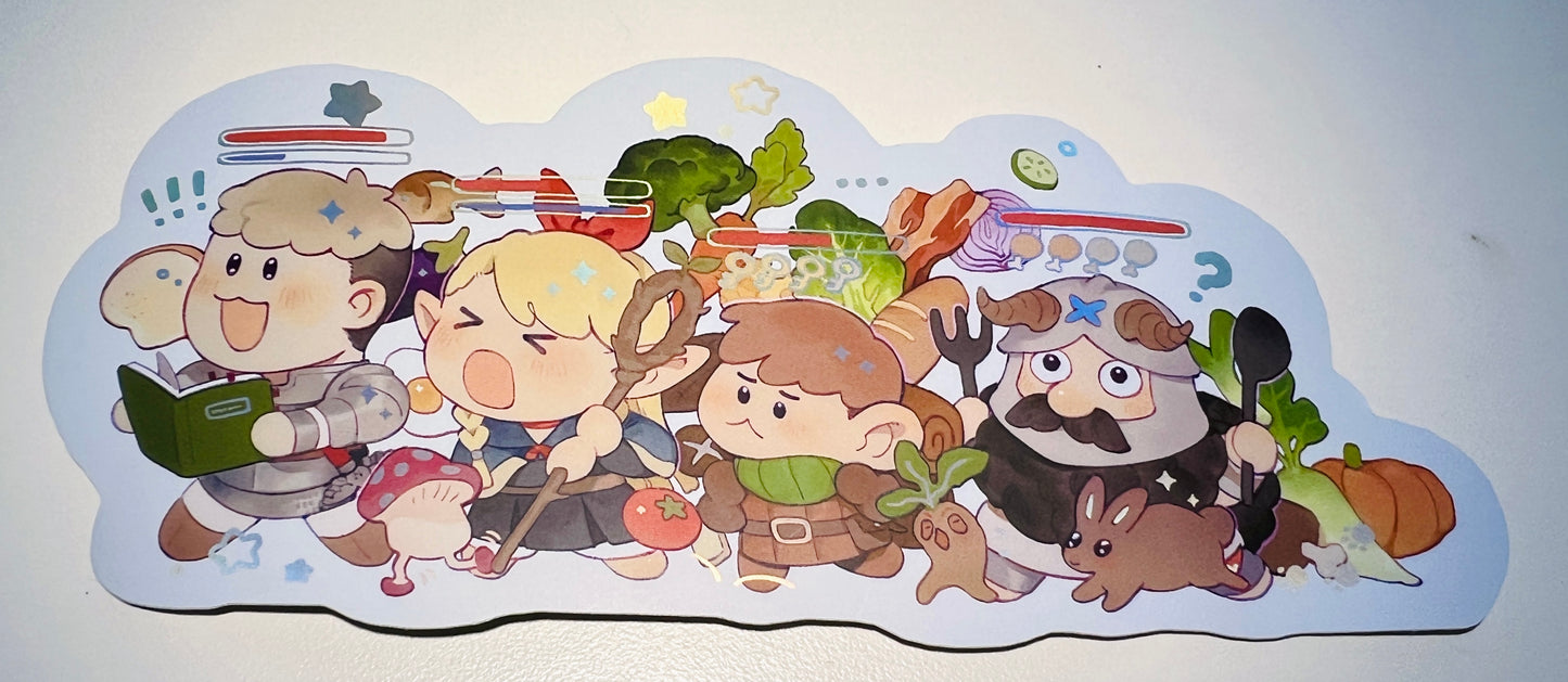 Foiled Stickers