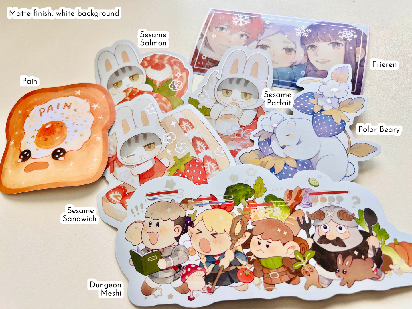 Foiled Stickers