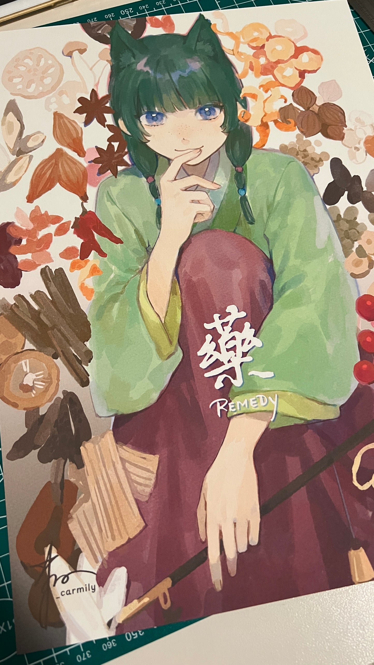 A4 watercolor prints