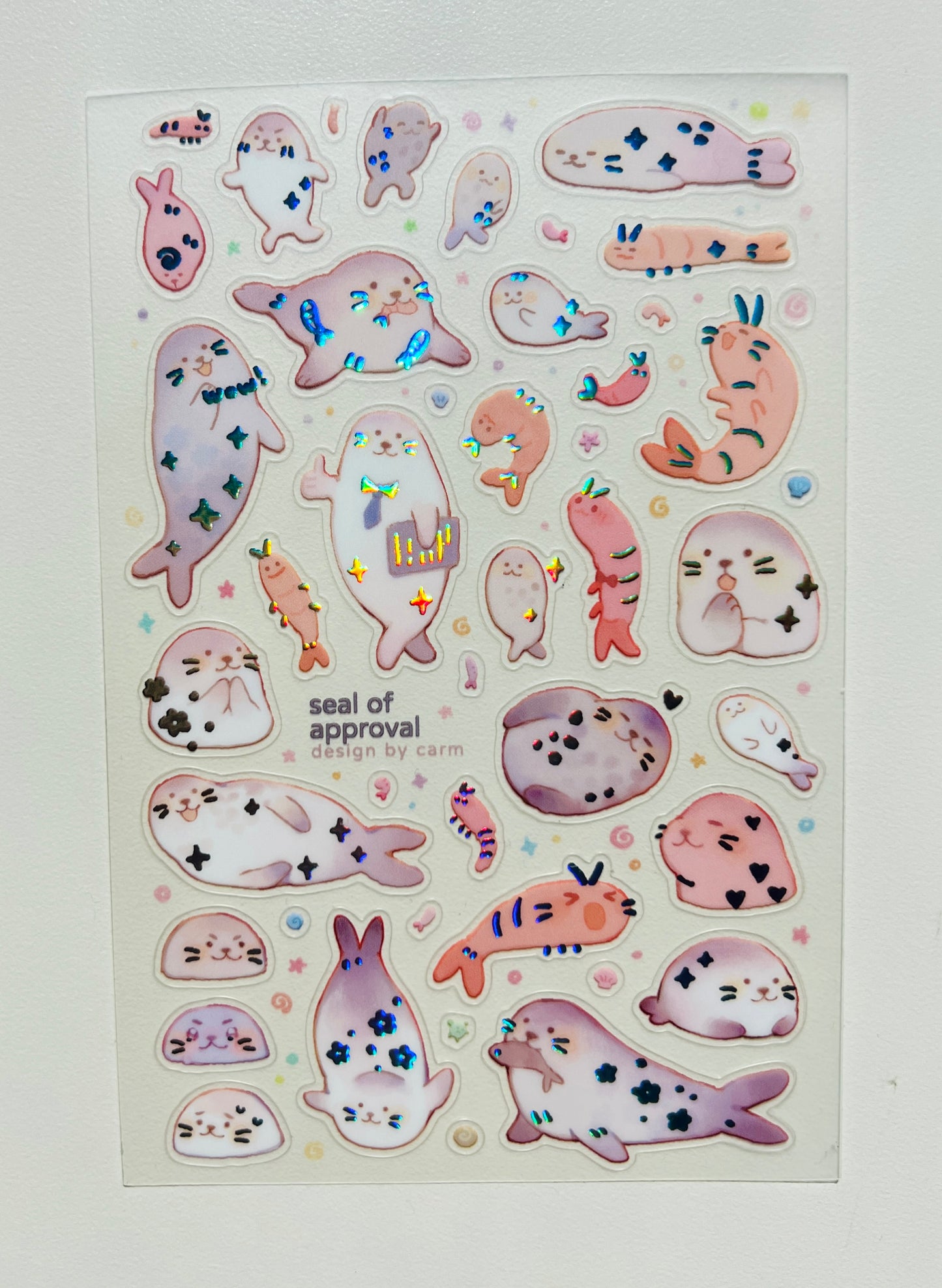 Foiled Sticker sheets