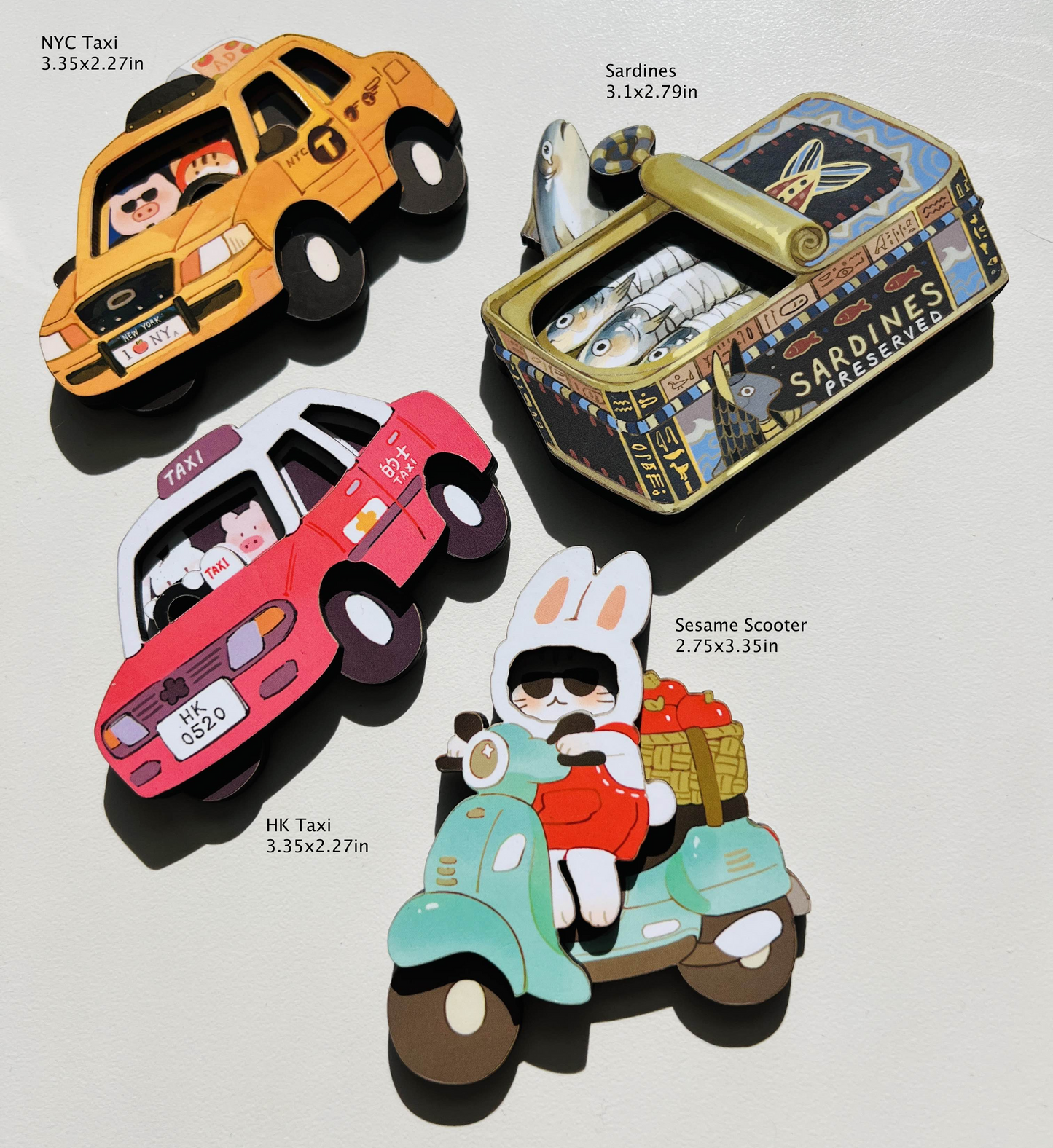 Wooden Magnets