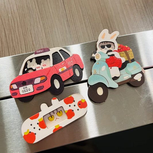 Wooden Magnets